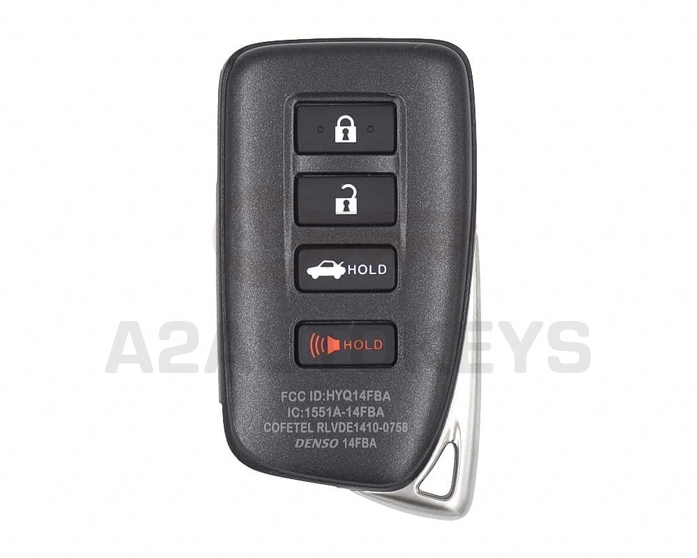 Lexus RC IS 2014-2020 Genuine Smart Remote Key 315MHz 89904-53610
