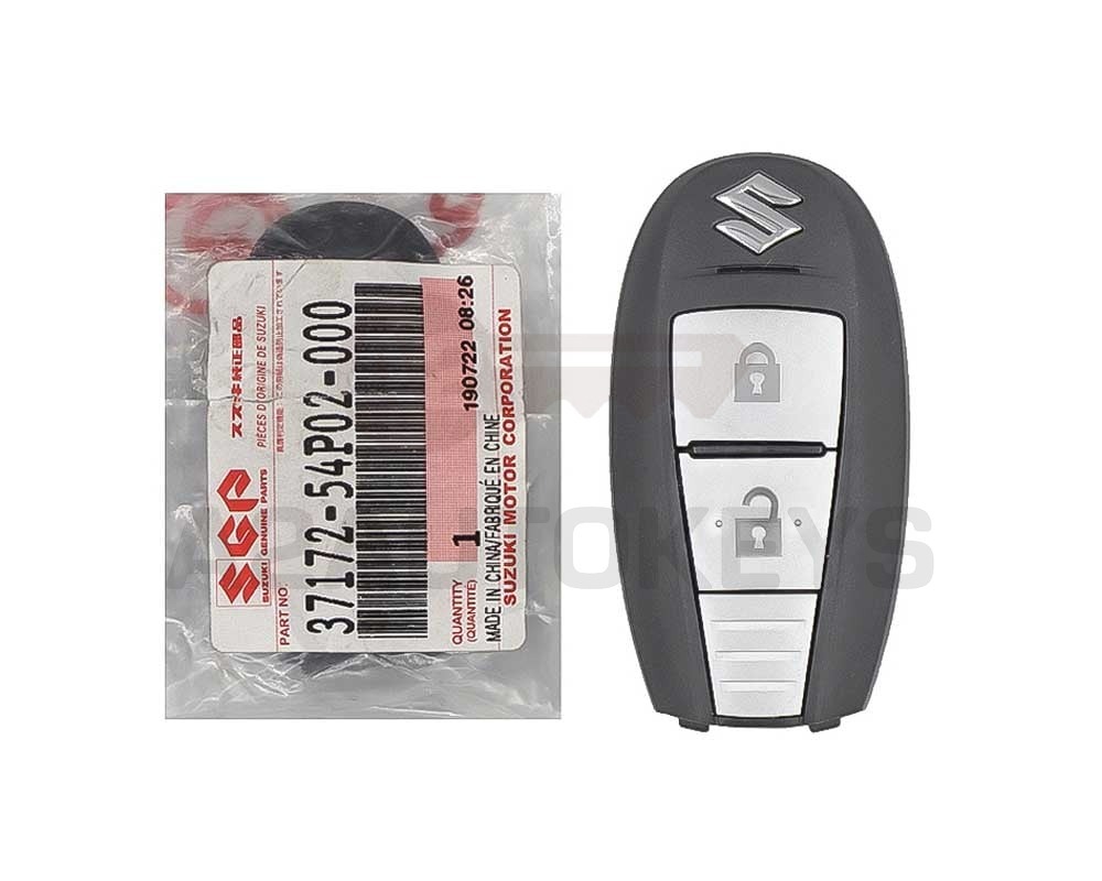 Suzuki Vitara 2018-2022 Genuine Smart Remote Key 2 Buttons 433MHz 37172-54P04