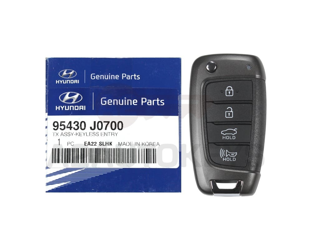 Hyundai Accent 2018-2020 Genuine Flip Remote Key 433MHz 95430-J0700