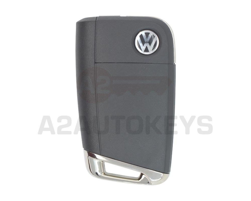 VW MQB Flip Proximity Remote Key 433MHz 3 Buttons HU162 Blade 5G6 959 752 AB