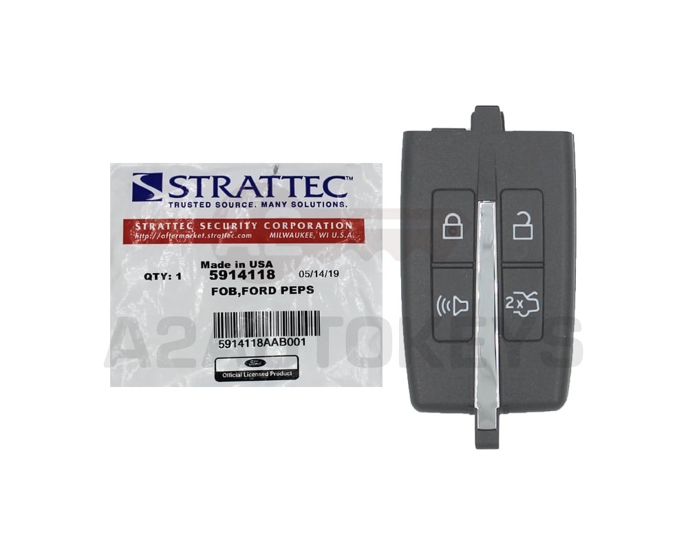Ford TAURUS 2009-2012 Genuine Smart Remote Key 4 Buttons 315MHz