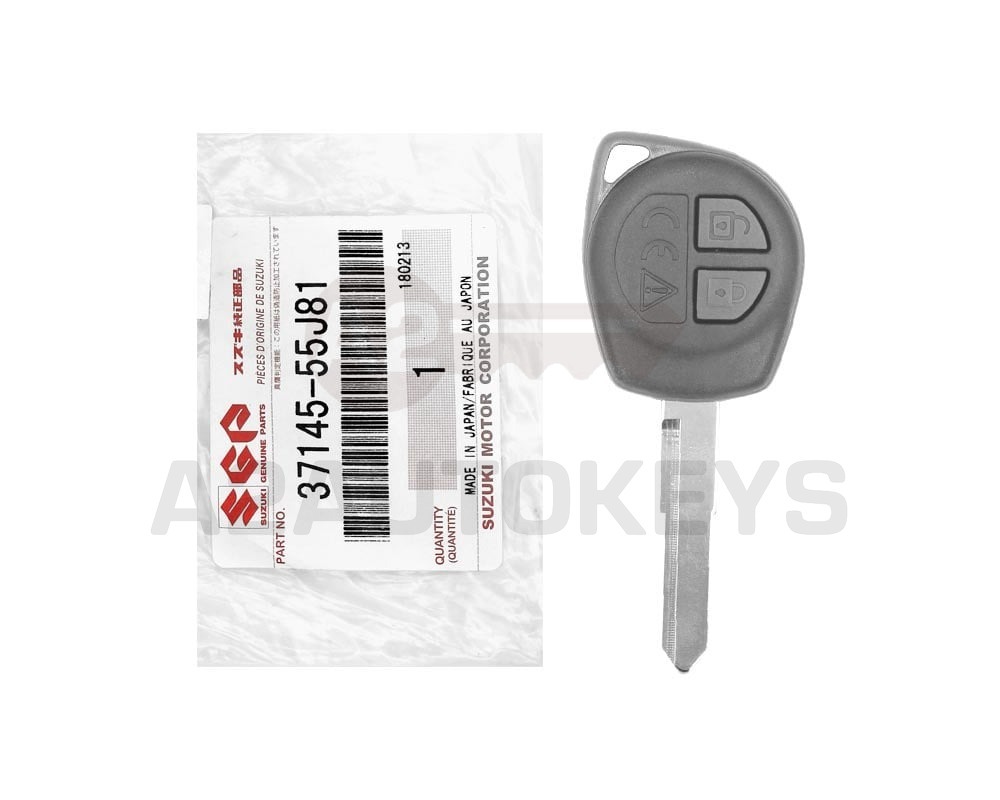 Suzuki Jimny 2016 Genuine Remote Key 2 Buttons 433MHz 4D-65 Chip 37145-55J81