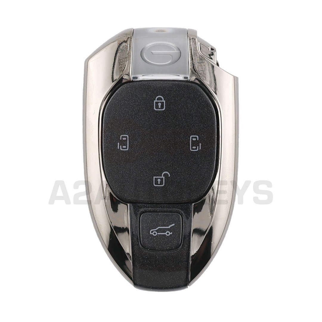 GAC E8 Original Smart Remote Key 5 Buttons Slider Door 433MHz Black