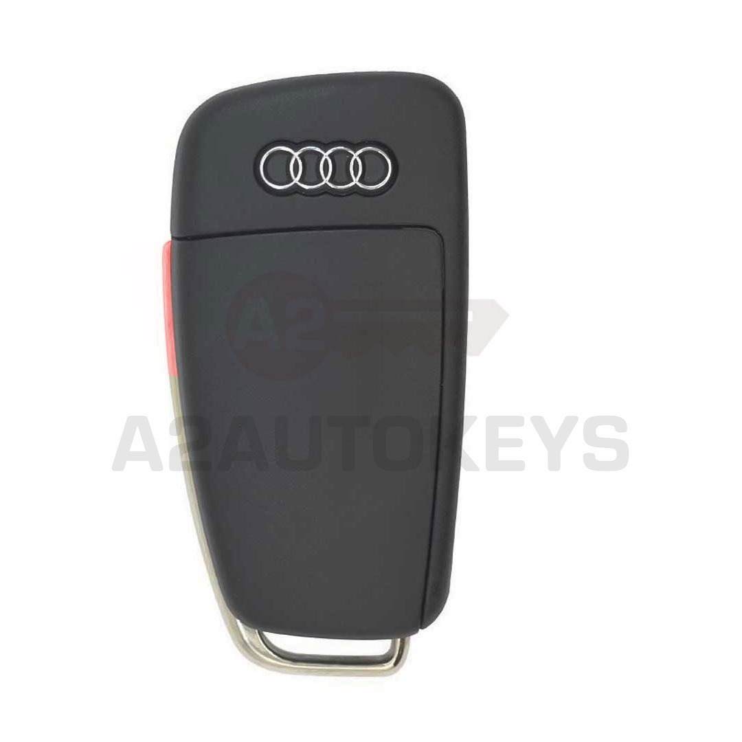 Audi Q7 Genuine Flip Remote Key 3+1 Buttons 315MHz 4F0837220A