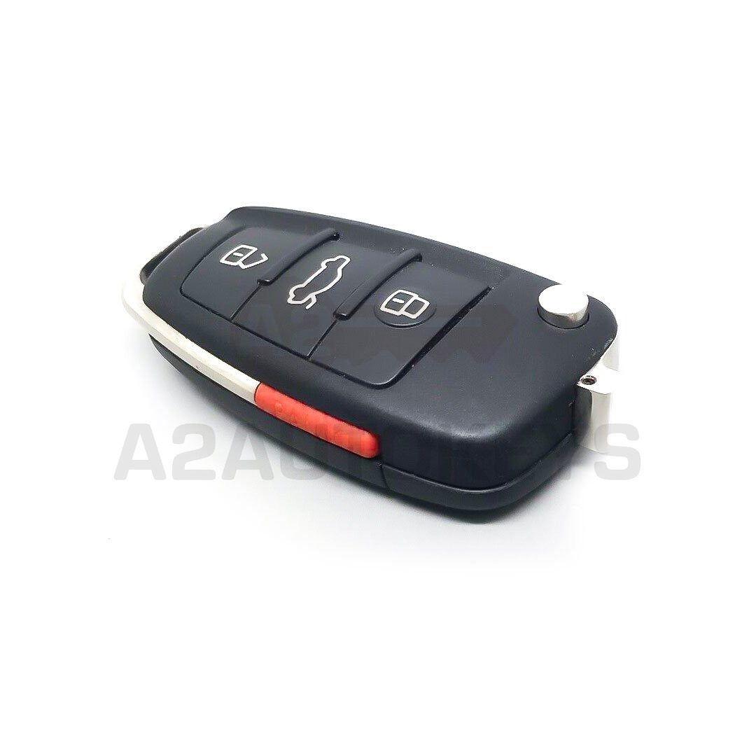 Audi Q7 Genuine Flip Remote Key 3+1 Buttons 315MHz 4F0837220A