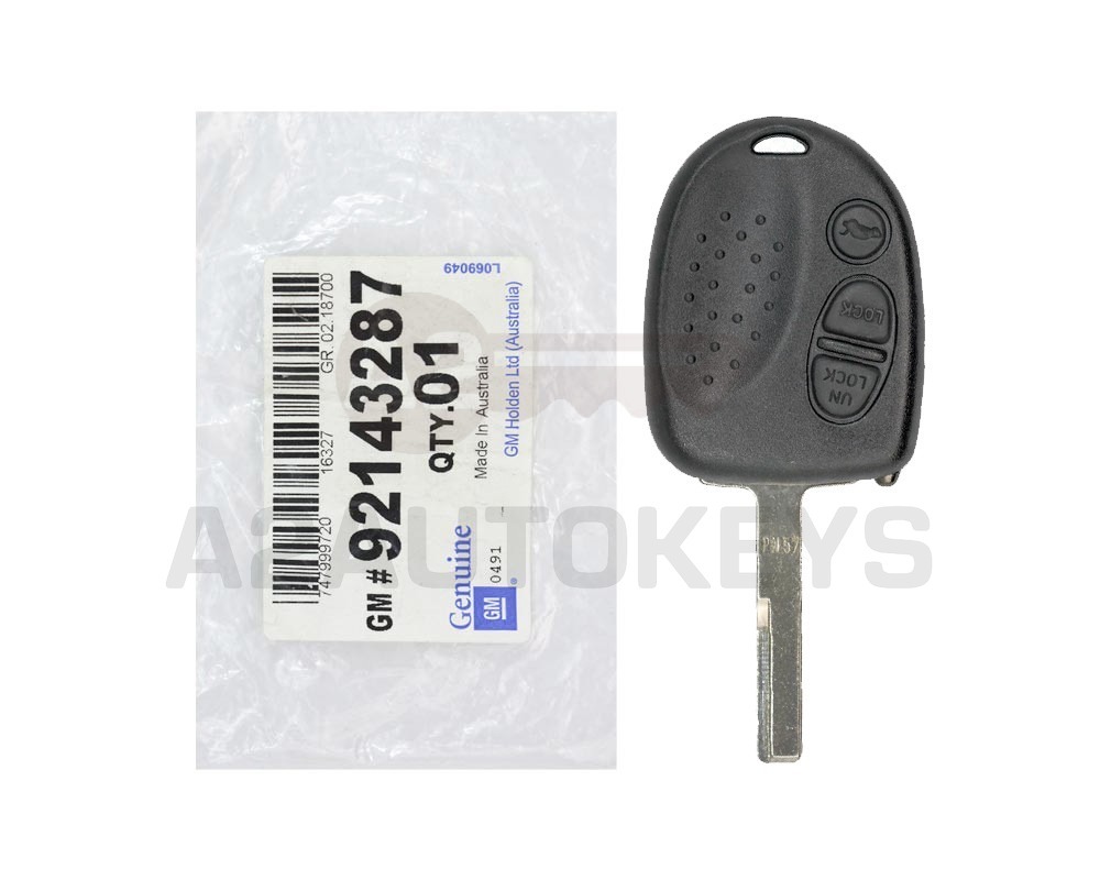 Chevrolet Lumina Caprice 1998-2006 Genuine Remote Key 3 Buttons 304MHz 92143287