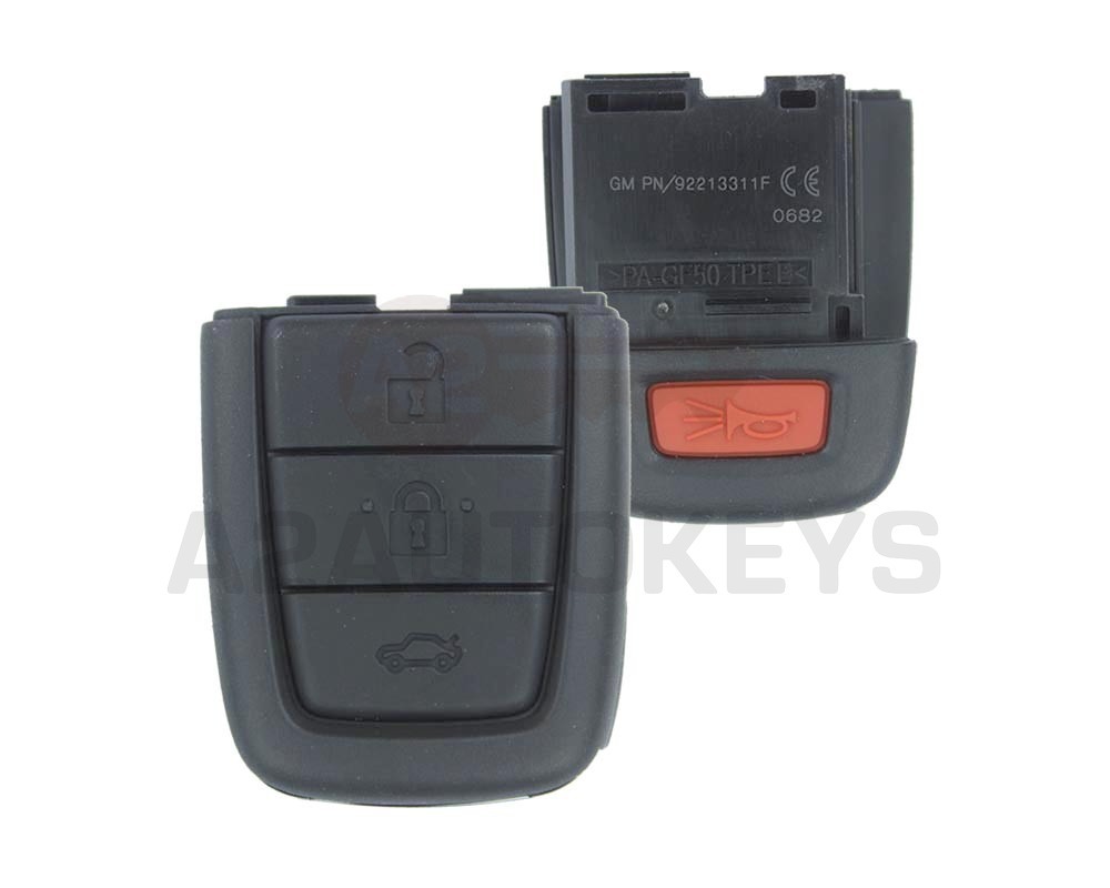 Chevrolet Lumina Caprice 2008 Genuine Remote Key 3+1 Buttons 433MHz 92213311