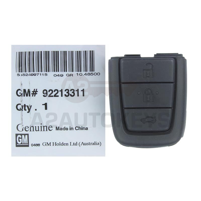 Chevrolet Lumina Caprice 2008 Genuine Remote Key 3+1 Buttons 433MHz 92213311