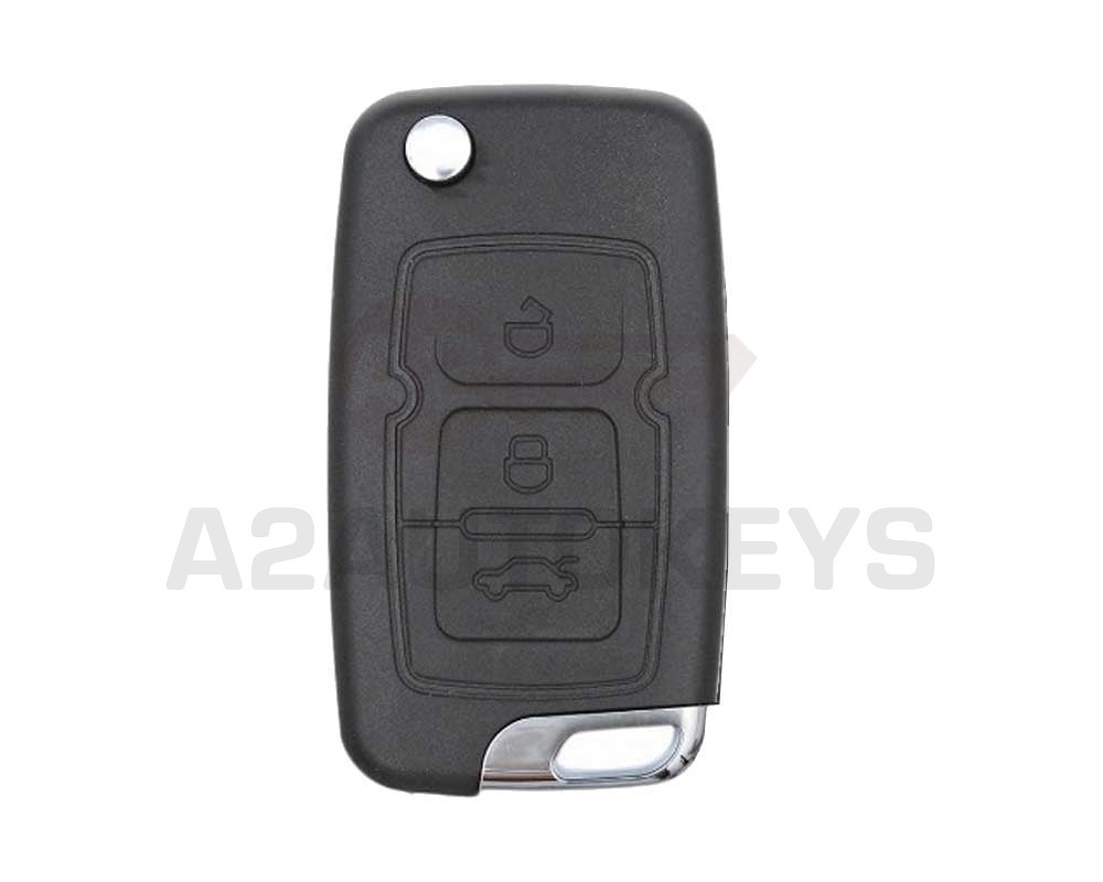 Emgrand Flip Remote Key 3 Buttons 433MHz
