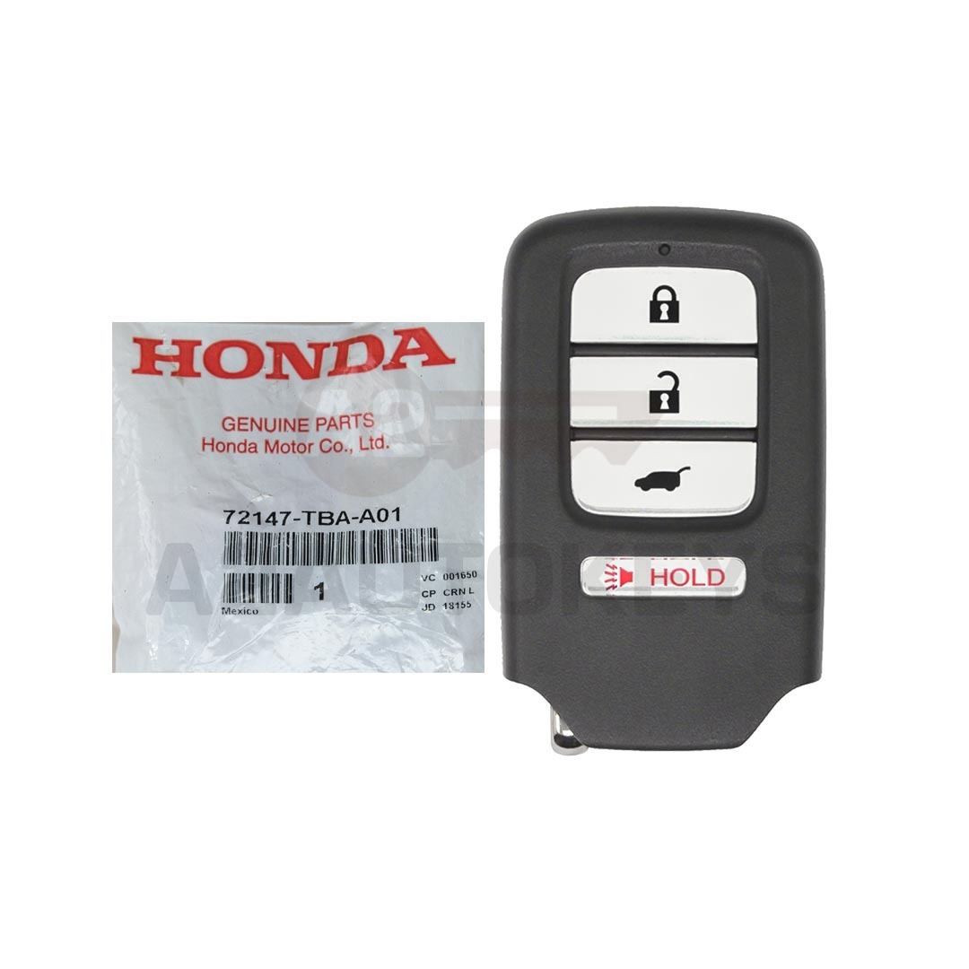 Honda Civic 2016-2019 Genuine Smart Key Remote 433MHz 72147-TBA-A01