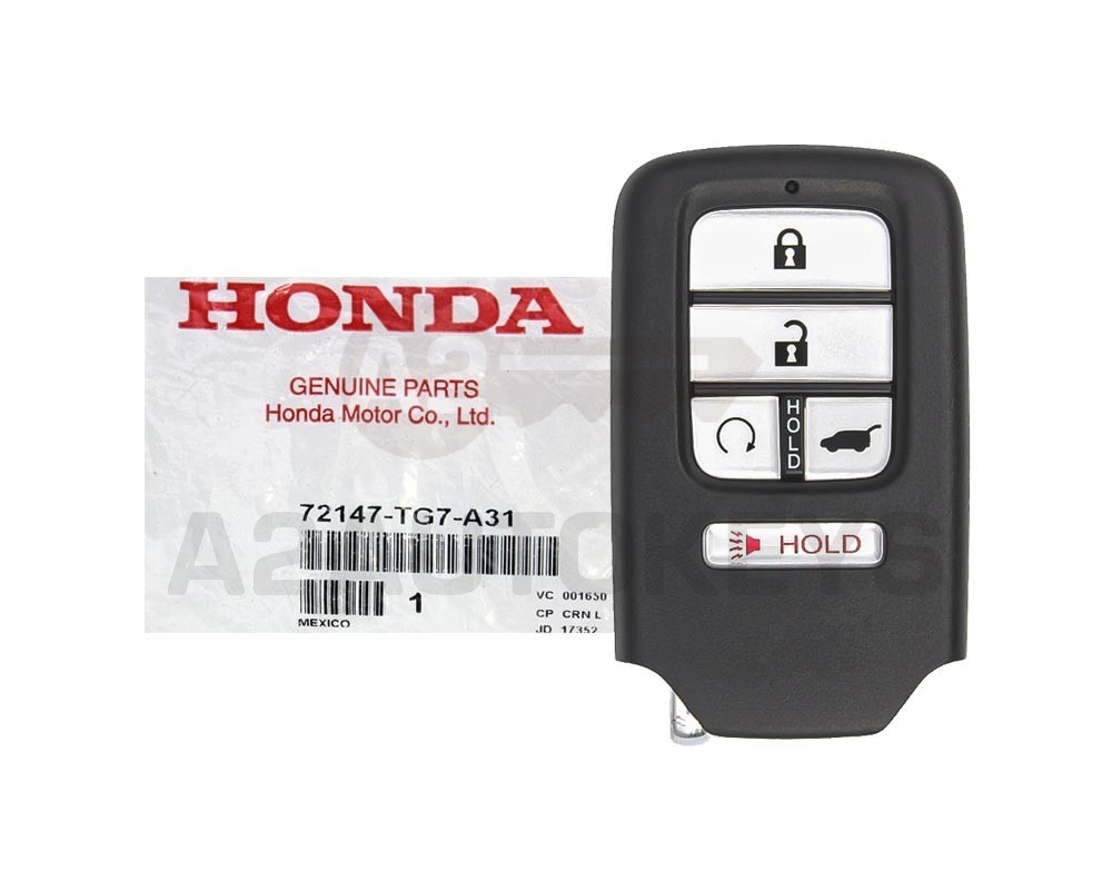 Honda Pilot 2016-2018 Genuine Smart Key Remote 433MHz 72147-TG7-A11