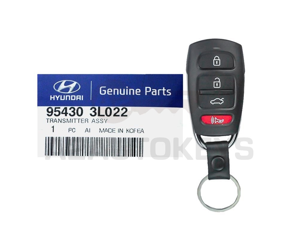 Hyundai Azera 2006-2011 Genuine Medal Remote 315MHz 95430-3L022