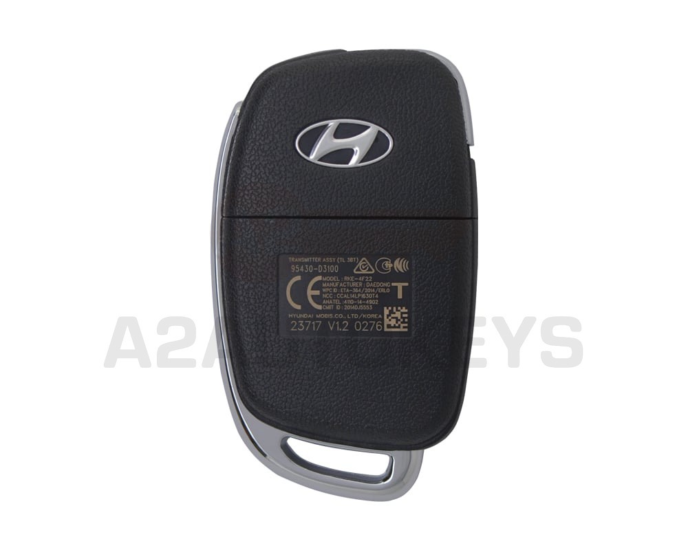 Hyundai Tucson 2016 Genuine Flip Remote Key 433MHz 95430-D3100