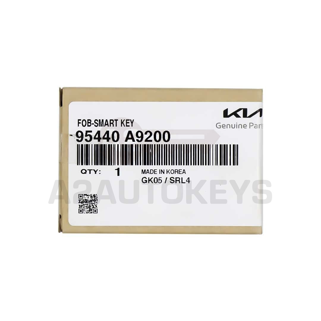 Kia Carnival 2016 Genuine Remote Key 5 Buttons 433MHz 95440-A9200