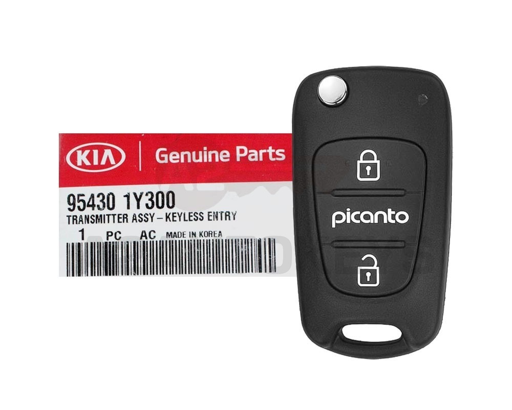 KIA Picanto 2012 Genuine Flip Remote Key 433MHz 95430-1Y300