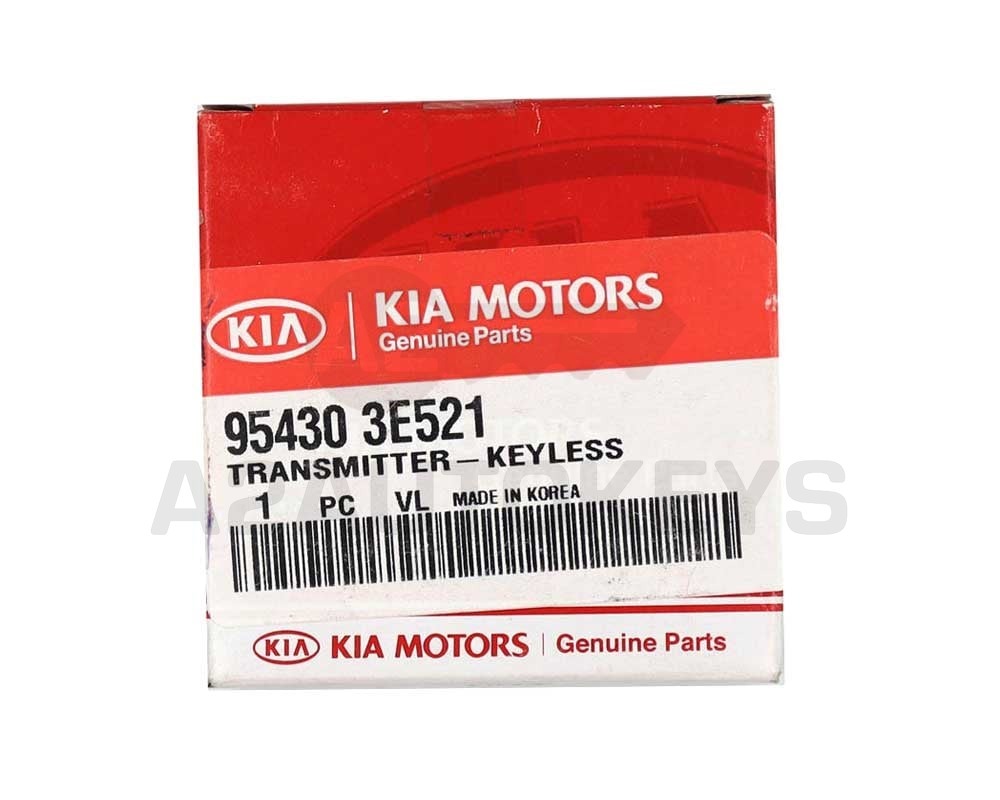 KIA Sorento 2008 Genuine Remote 3 Button 433MHz 95430-3E521