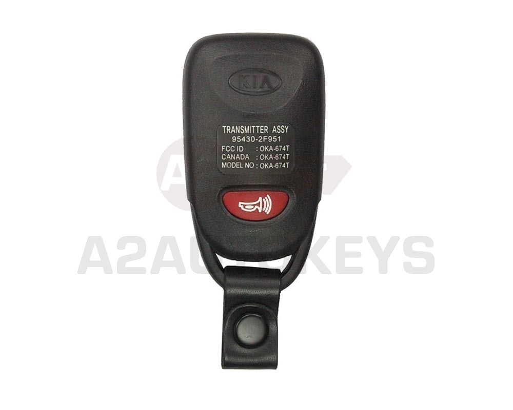 Kia Spectra 2007-2009 Original Remote 3+1 Buttons 315MHz 95430-2F951