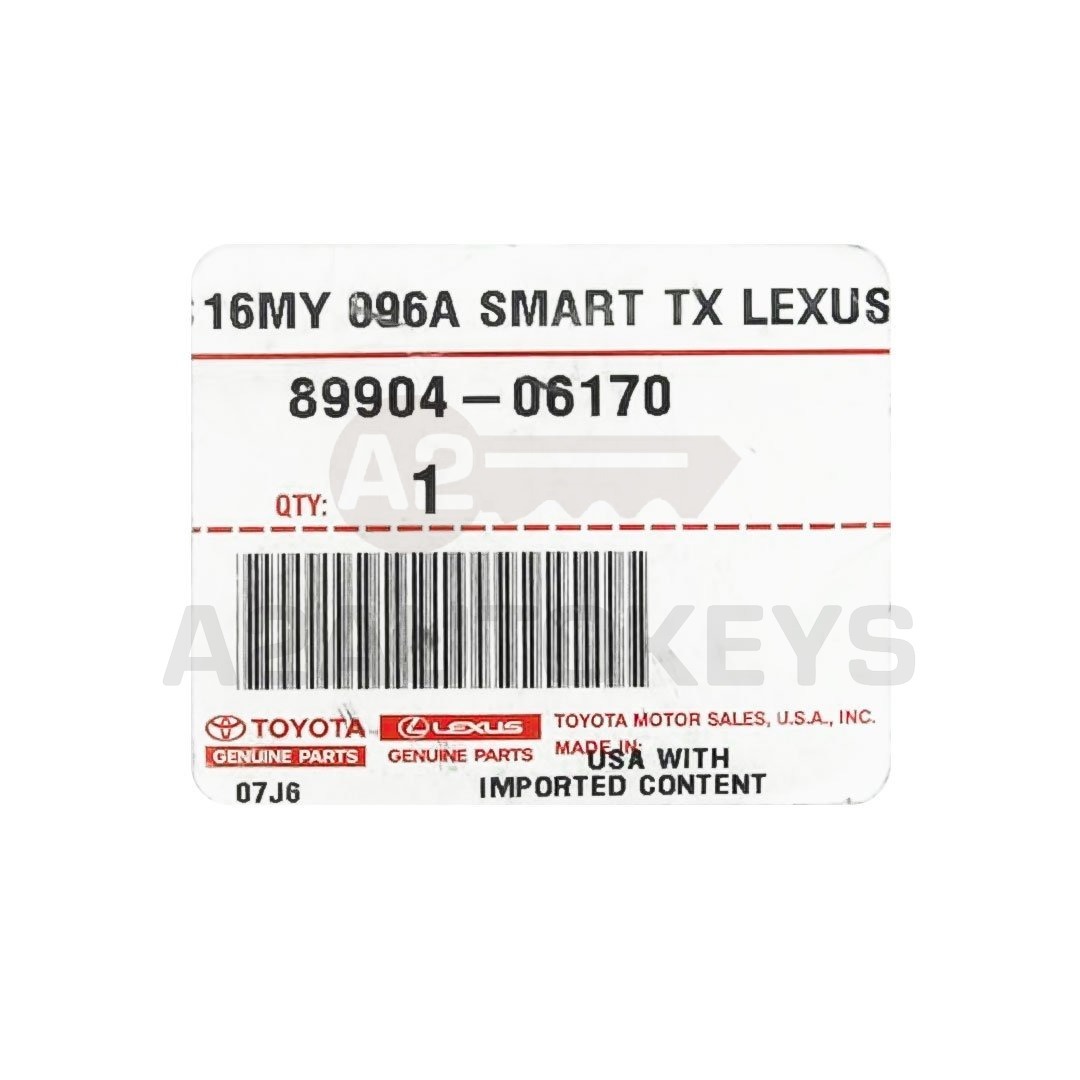 Lexus GS350 ES350 2013-2017 Genuine Remote Key 4 Buttons 315MHz 89904-06170