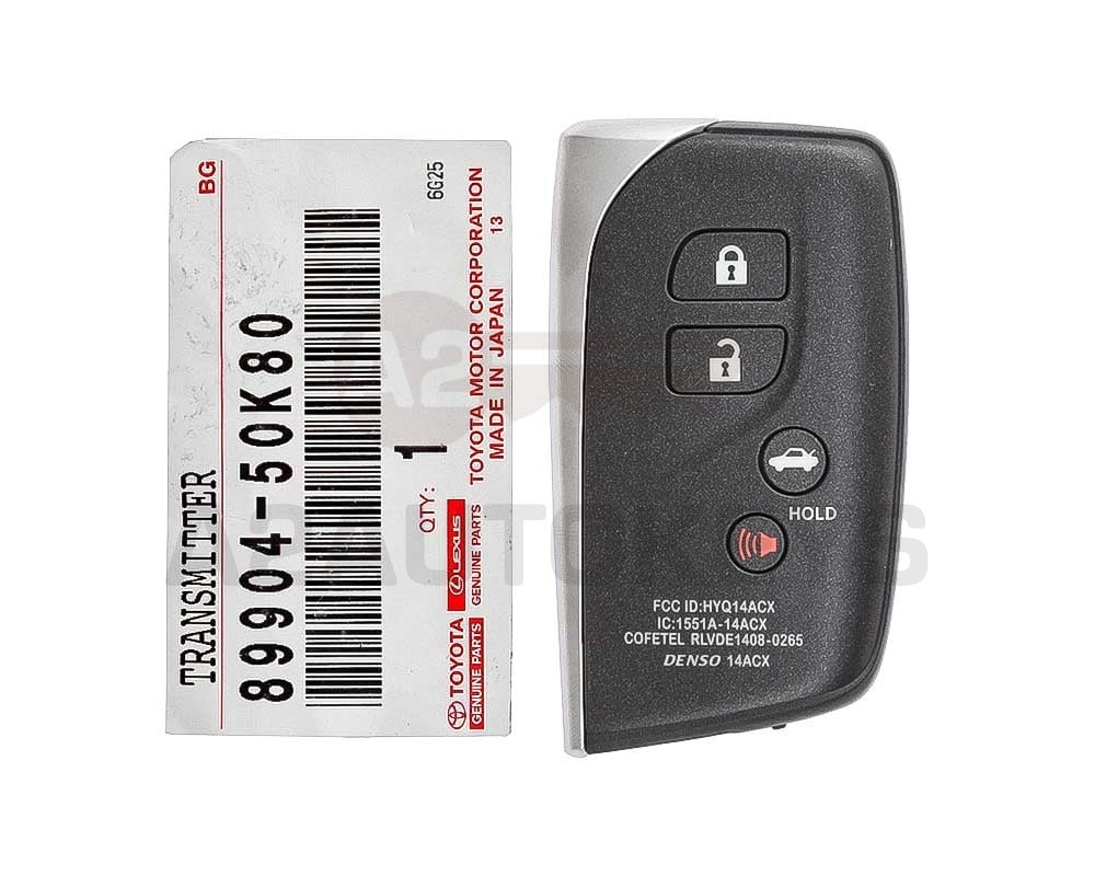 Lexus LS460 LS600H 2013-2016 Genuine Smart Key 315MHz 89904-50K80