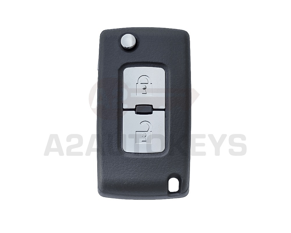 Mitsubishi Pajero 2015-2021 Flip Remote Key 2 Buttons 433MHz 6370B882