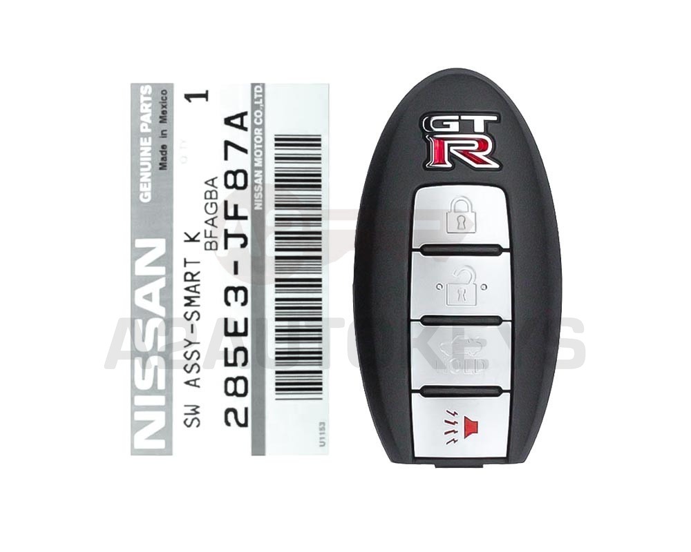 Nissan GTR 2009-2018 Genuine Smart Key Remote 315MHz 285E3-JF87A