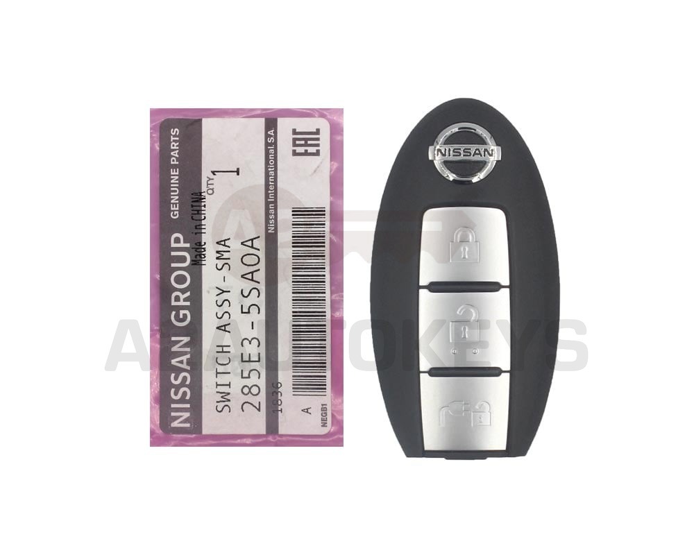 Nissan LEAF 2018 Genuine Smart Remote Key 433MHz 285E3-5SA0A / 285E3-5SA0B