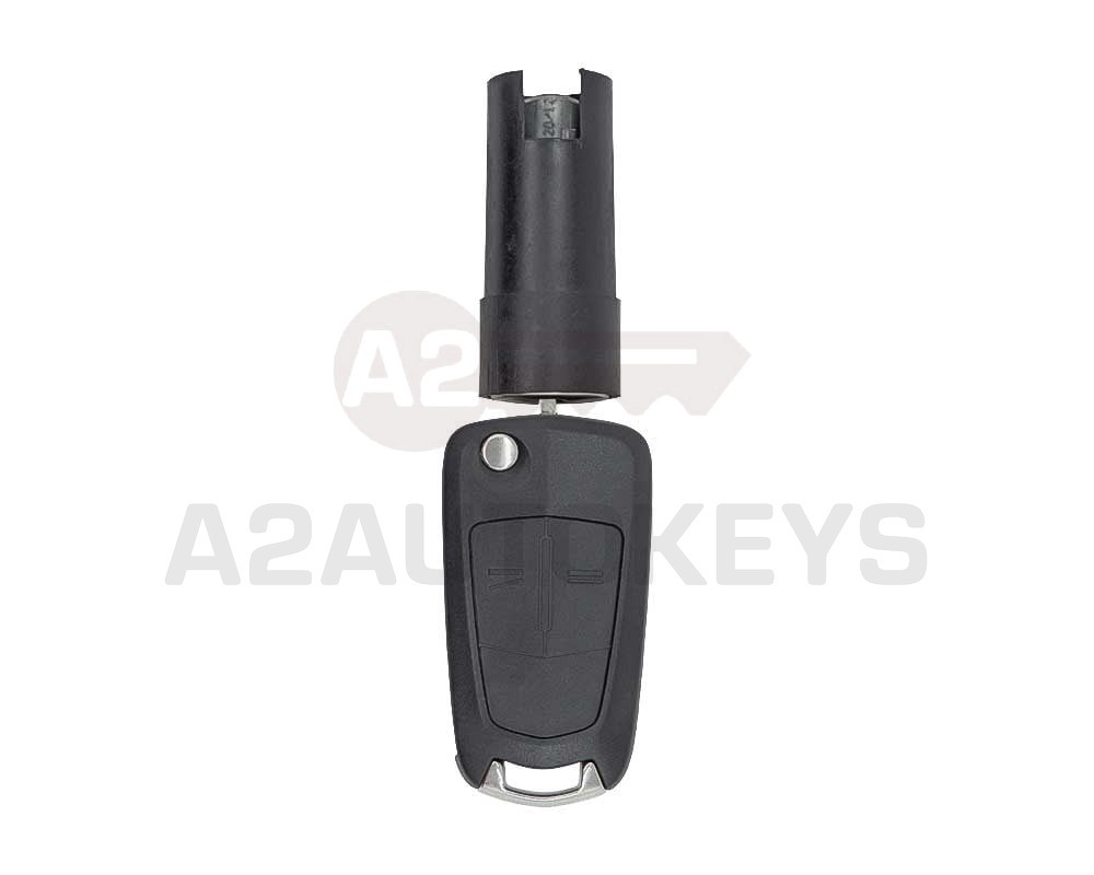 Opel Astra H Genuine Flip Remote Key 2 Button 433MHz