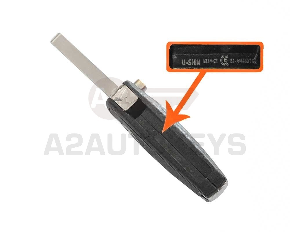 Opel Meriva Genuine Flip Remote Key 2 Button 433MHz