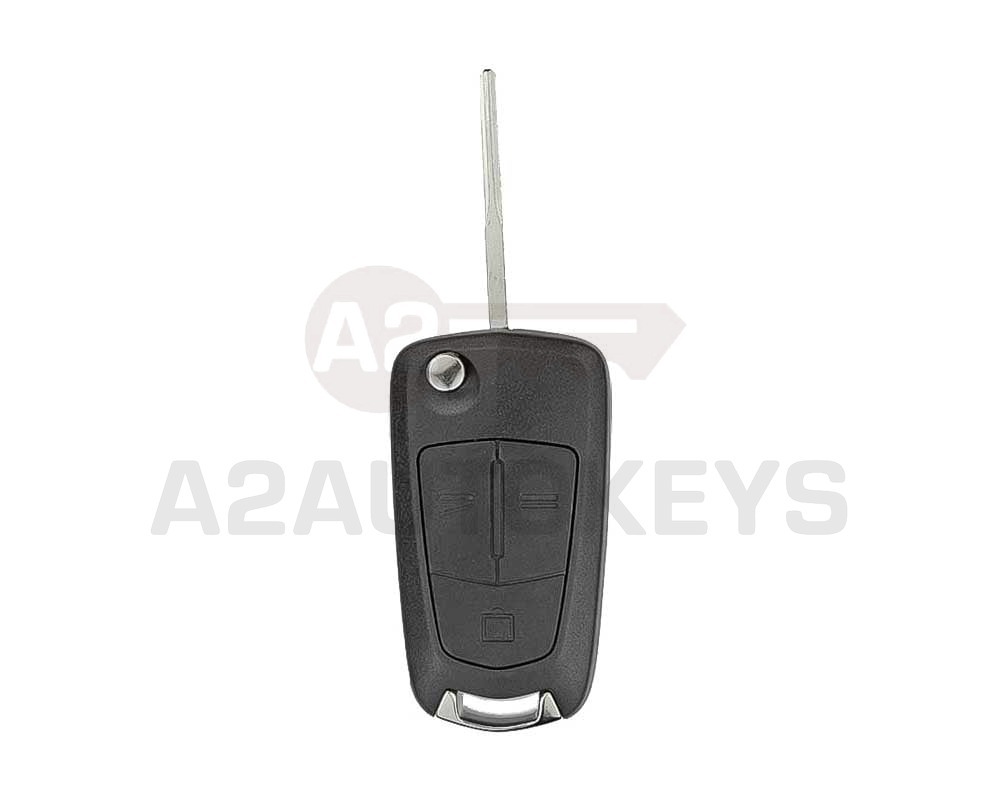Opel Vectra C 2006 Genuine Flip Remote Key 3 Button 433MHZ