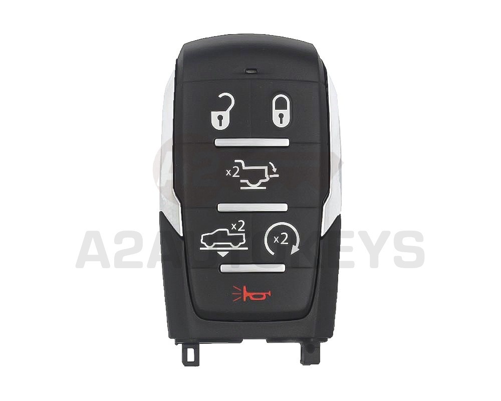 RAM 1500 Limited 2019-2024 Genuine Smart Remote Key 6 Buttons 433MHz 68584161AA