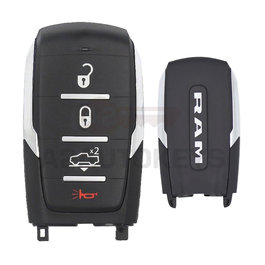 RAM 2019-2024 Genuine Smart Remote Key 4 Buttons 433MHz 68584152AA