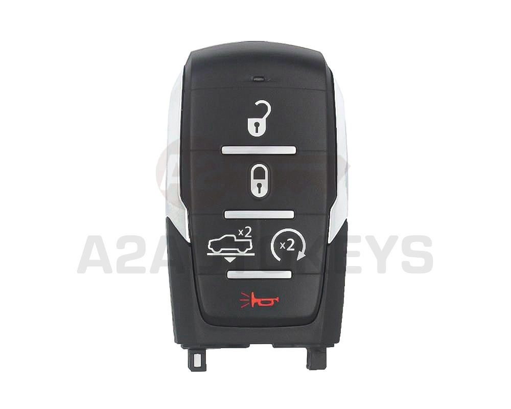 RAM 2019-2024 Genuine Smart Remote Key 5 Buttons 433MHz 68584154AA, 68575603AA