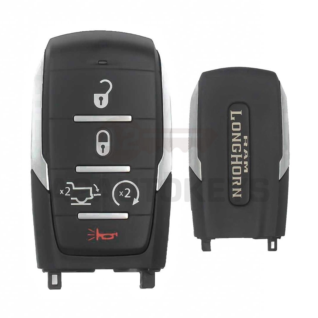 RAM Longhorn 2019-2024 Genuine Smart Remote Key 5 Buttons 433MHz 68584157AA