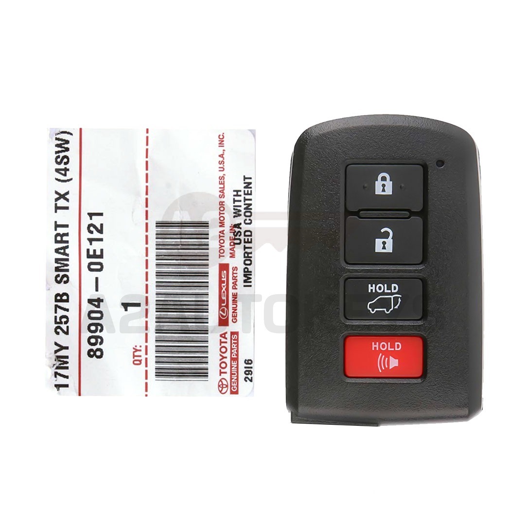 Toyota Highlander 2014-2019 Genuine Smart Key 315MHz 89904-0E121