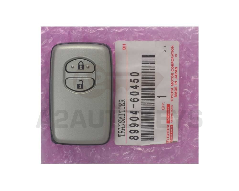 Toyota Land Cruiser 2009-2015 Genuine Smart Key Remote 2 Buttons 315MHz ASK 89904-60450