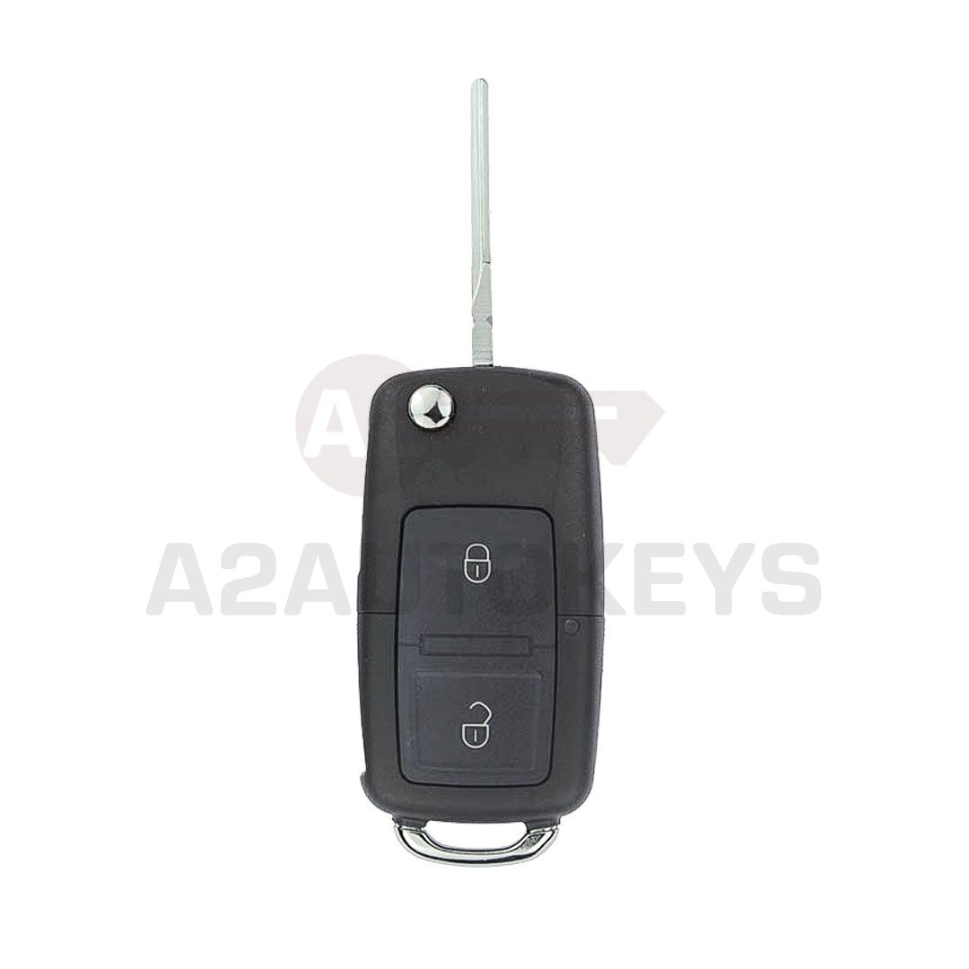 Volkswagen AG Flip Remote Key 2 Buttons 433MHz