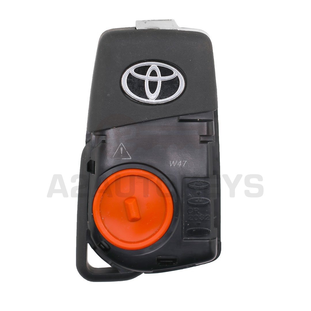 Toyota Original Flip Remote 2 Button 433.58/434.42MHz FSK