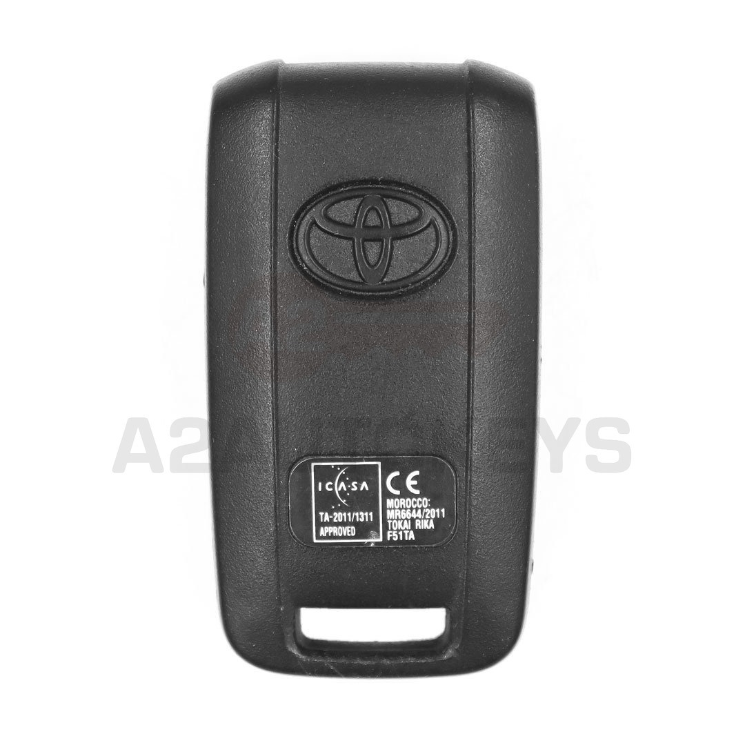 Toyota Land Cruiser Pick-Up 2016-2023 Original Remote 2 Button 433MHz 89742-60101
