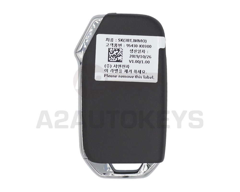 KIA Soul 2020 Original Flip Remote Key 3 Buttons 433MHz 95430-K0300