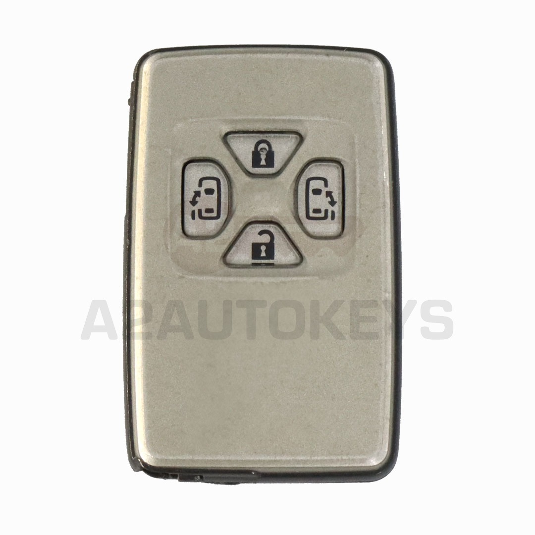 Toyota Smart Key 4 Buttons Slider Door 312MHz PCB 271451-6230