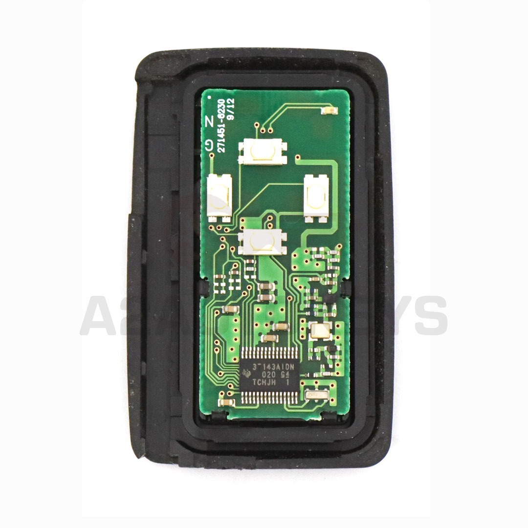 Toyota Smart Key 4 Buttons Slider Door 312MHz PCB 271451-6230