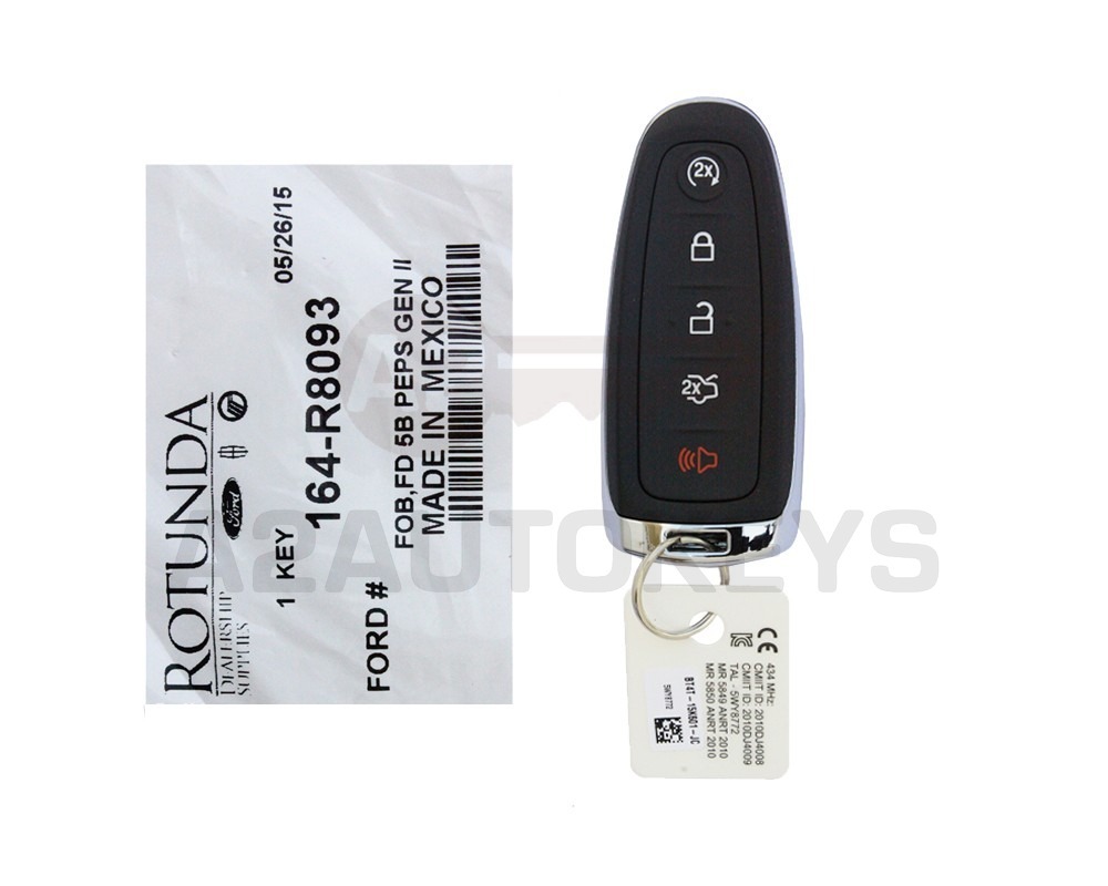 Ford Taurus 2013-2015 Genuine Smart Remote Key 433MHz 164-R8093