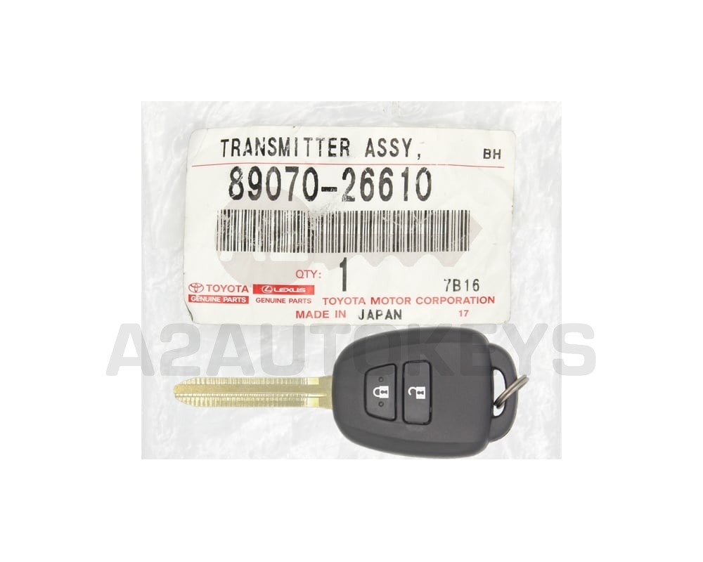 Toyota Hiace 2013-2019 Original Remote 433MHz 89070-26610