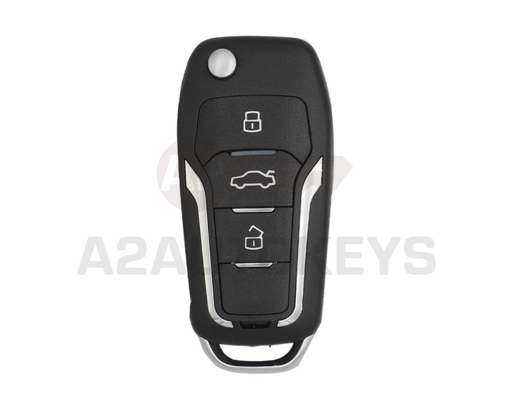 Face to face Universal Copier Flip Remote Key 3 Buttons 433MHz Ford Type RD784