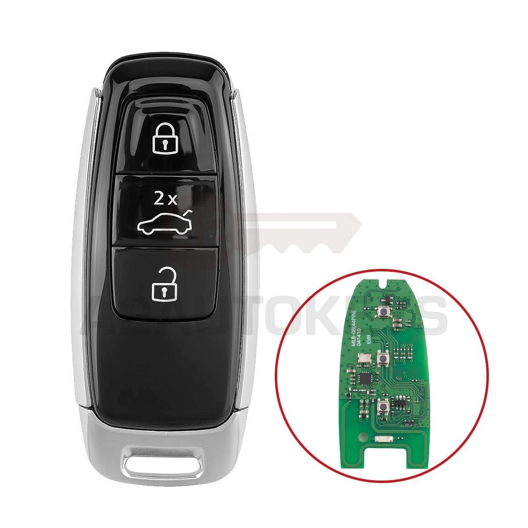 Audi MLB Smart Remote Key Shell 3 Buttons