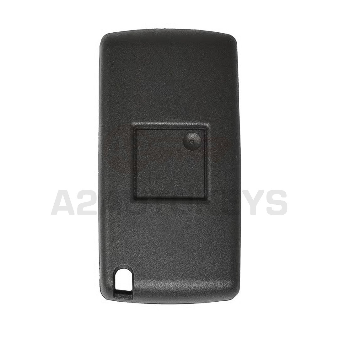 Peugeot Flip Remote Key Shell 3 Button without Battery Holder HU83 Blade