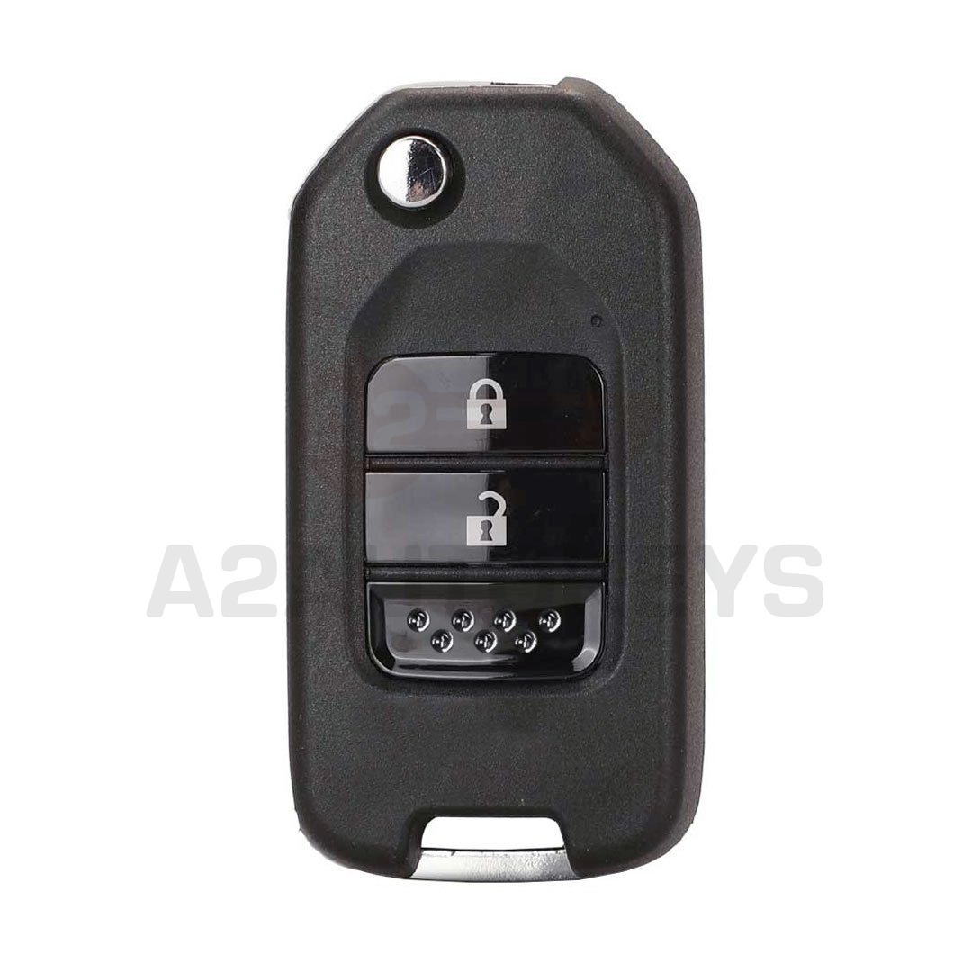 Honda 2014 Flip Remote Key Shell 2 Buttons With Blade
