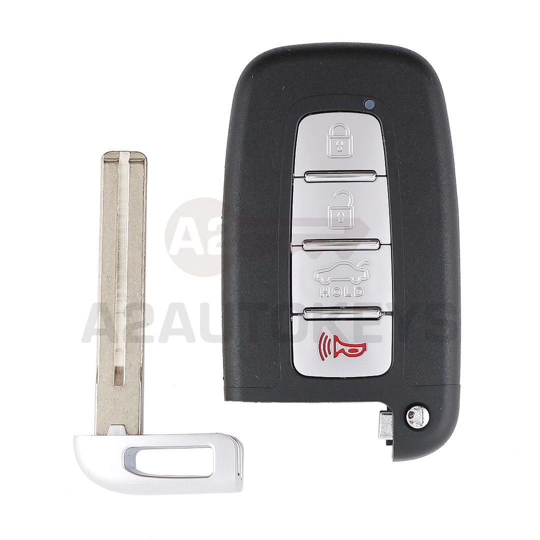 Hyundai 2012 Smart Remote Shell 3+1 Buttons Laser Blade