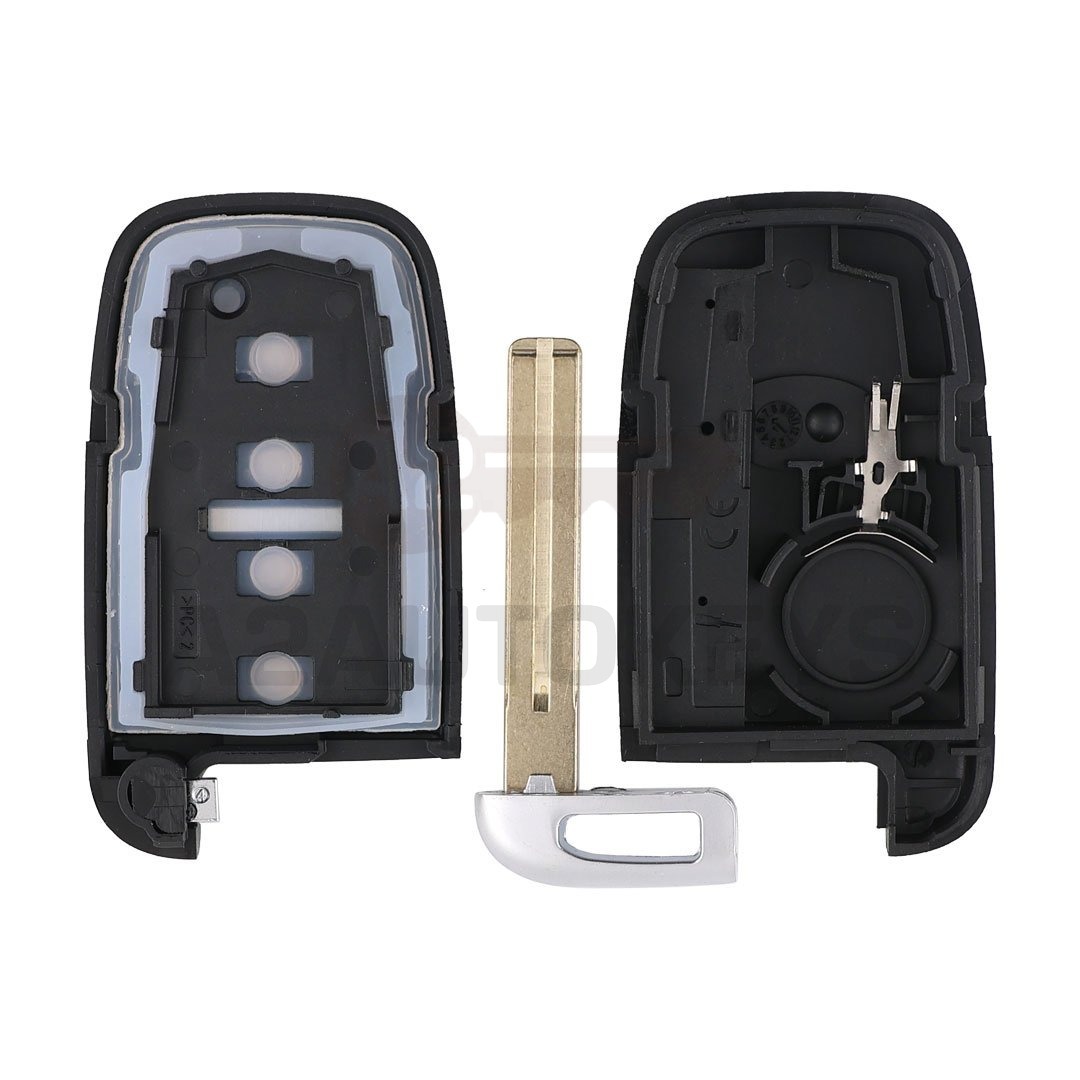 Hyundai 2012 Smart Remote Shell 3+1 Buttons Laser Blade