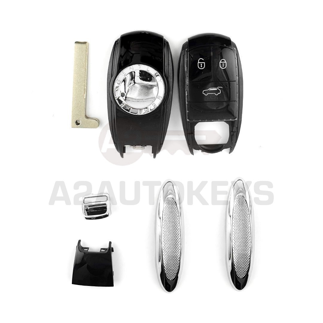 Bentley Smart Remote Key Shell 3 Button ( SUV Trunk )